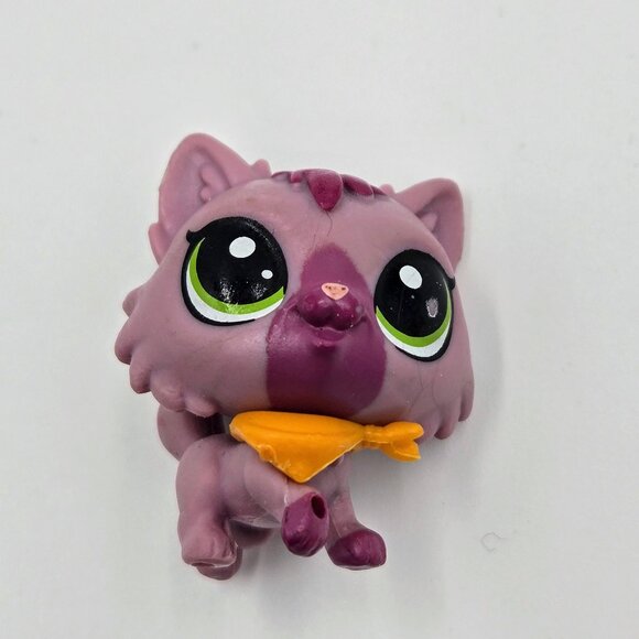 Littlest Pet Shop Littlest Pet Shop Barley Fliptrick #261 Cat Skate Park Playset - Picture 6 of 8
